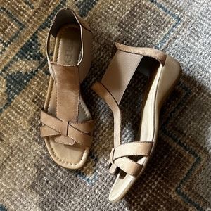 THE FLEXX Tan Color Band Together Gladiator Sandal Shoes Size US 7.5